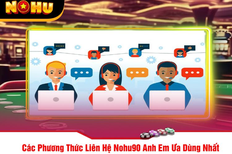 Các Phương Thức Liên Hệ Nohu90 Anh Em Ưa Dùng Nhất