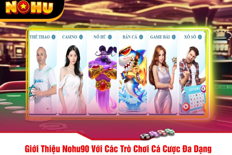 Giới Thiệu Nohu90 Với Các Trò Chơi Cá Cược Đa Dạng