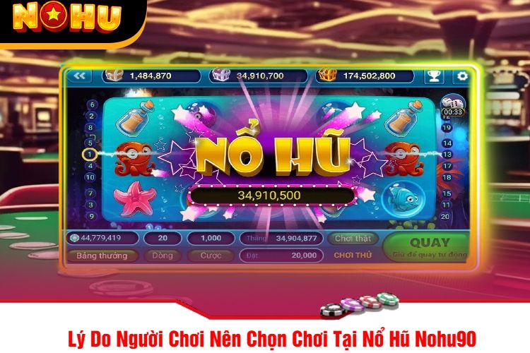 Lý Do Người Chơi Nên Chọn Chơi Tại Nổ Hũ Nohu90